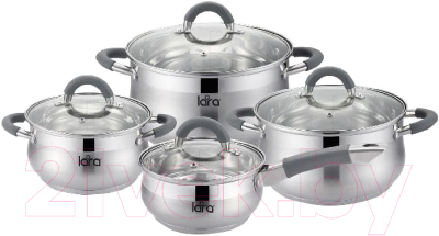 Набор кастрюль Lara LR02-93 Bell - фото