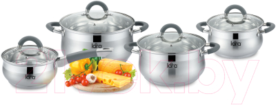 Набор кастрюль Lara LR02-93 Bell