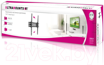 Кронштейн для телевизора Ultramounts UM 833T