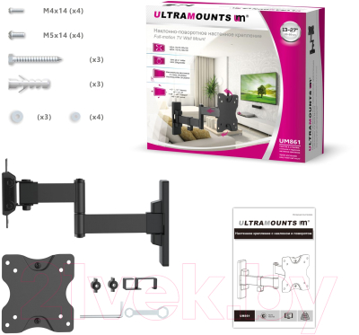 Кронштейн для телевизора Ultramounts UM 861