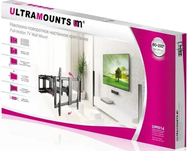 Кронштейн для телевизора Ultramounts UM 914