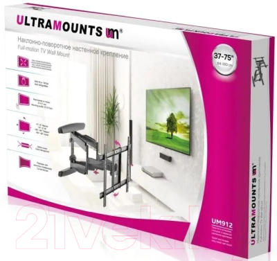 Кронштейн для телевизора Ultramounts UM 912