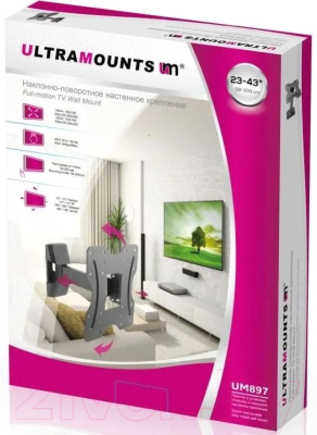 Кронштейн для телевизора Ultramounts UM 897