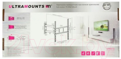 Кронштейн для телевизора Ultramounts UM 872