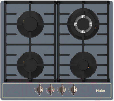 Газовая варочная панель Haier HHX-M64ATQBB - фото
