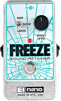 Педаль электрогитарная Electro-Harmonix Freeze Sound Retainer - фото