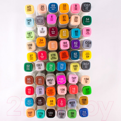 Набор маркеров Darvish Двусторонние / DV-12963-60