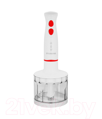 Блендер погружной StarWind SBP2242 (белый/оранжевый)