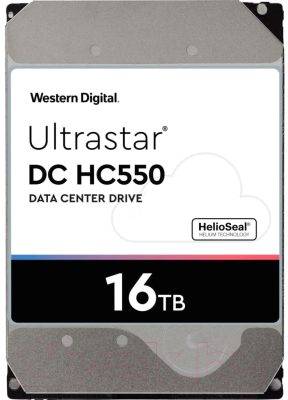 Жесткий диск Western Digital Ultrastar DC HC550 16TB (WUH721816ALE6L4) - фото