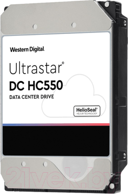 Жесткий диск Western Digital Ultrastar DC HC550 16TB (WUH721816ALE6L4)