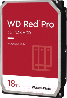 Жесткий диск Western Digital Red Pro 18TB (WD181KFGX) - фото