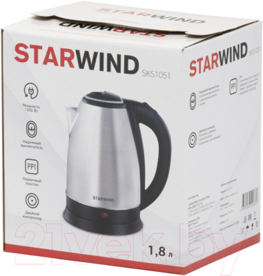 Электрочайник StarWind SKS1051