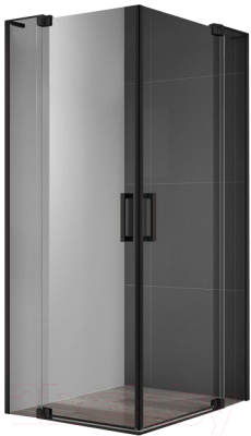 Душевой уголок Cezares SLIDER-A-2-80/90-C-NERO - фото