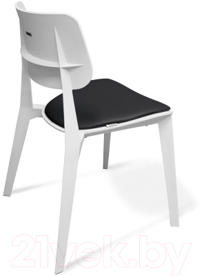 Стул Sheffilton SHT-S110-CN1 (белый/черный)