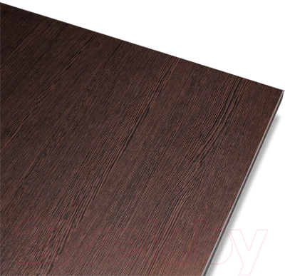 Обеденный стол Sheffilton SHT-TU10/120/80 ЛДСП (хром лак/венге)