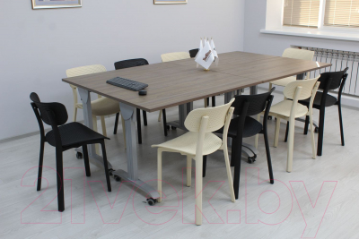 Стул Sheffilton SHT-S85 (бежевый/желтый/черный)