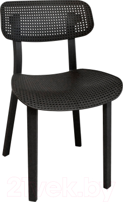 Стул Sheffilton SHT-S85 (черный/черный) - фото