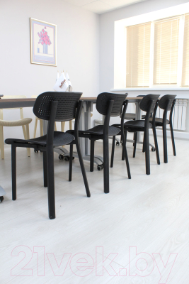 Стул Sheffilton SHT-S85 (черный/черный)