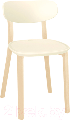 Стул Sheffilton SHT-S85-2 (бежевый/бежевый) - фото