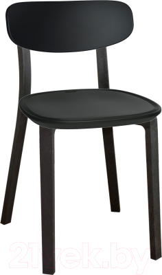 Стул Sheffilton SHT-S85-2 (черный/черный) - фото