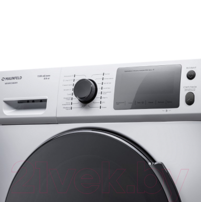 Стирально-сушильная машина Maunfeld MFWM1586WH