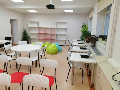 Стул Sheffilton SHT-S85М (белый/черный)