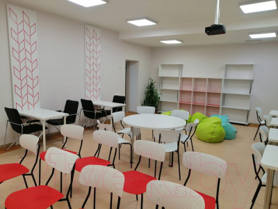 Стул Sheffilton SHT-S85М (белый/черный)