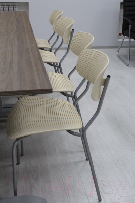 Стул Sheffilton SHT-S85М (белый/черный)