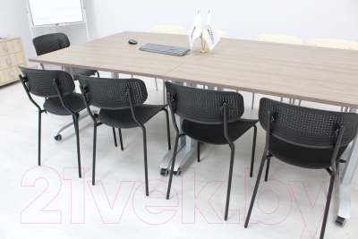 Стул Sheffilton SHT-S85М (желтый/черный)