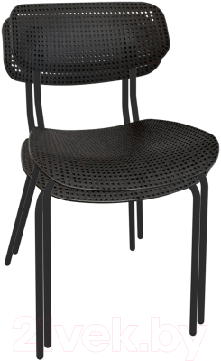 Стул Sheffilton SHT-S85М (черный/черный муар)