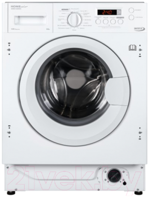 Стирально-сушильная машина встраиваемая HOMSair WMB1486WH