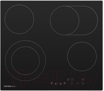 Электрическая варочная панель HOMSair HV64SMDBK - фото