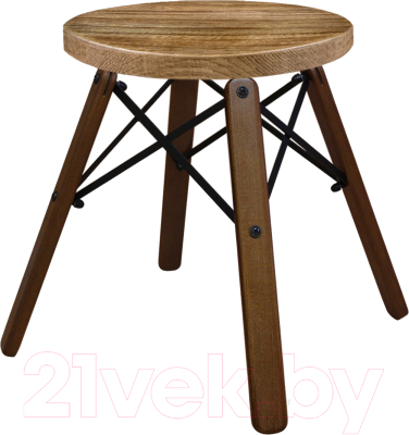 Табурет Sheffilton SHT-ST16/S70 (дуб брашированный/темный орех) - фото