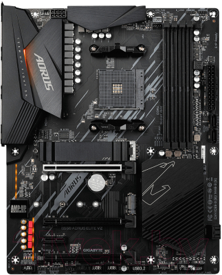 Материнская плата Gigabyte B550 Aorus Elite V2 - фото