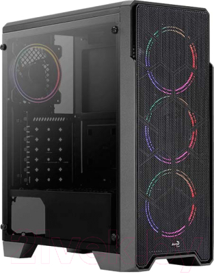 Корпус для компьютера AeroCool Ore Saturn / FRGB-G-BK-V1 - фото