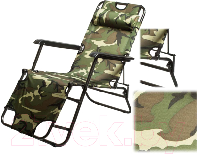 Складной шезлонг MONAMI HY-8006