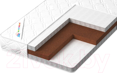 Матрас в кроватку Капризун Джангл Джой 65x125 / 403402 - фото