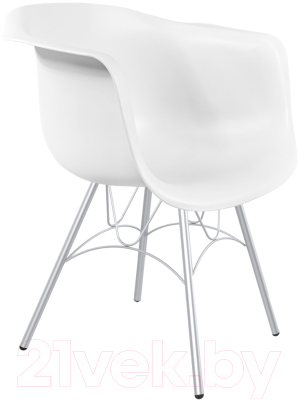 Стул Sheffilton SHT-ST31/S100 (белый/хром лак) - фото