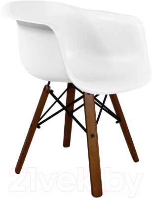 Стул Sheffilton SHT-ST31/S70 (белый/темный орех/черный) - фото