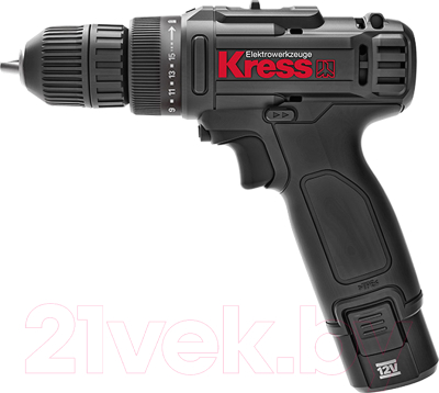 Аккумуляторная дрель-шуруповерт Kress KU201.2 - фото