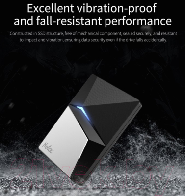 Внешний жесткий диск Netac Z7S USB3.2 120GB (NT01Z7S-120G-32BK)