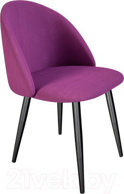 Стул Sheffilton SHT-ST35/S95 (ягодное варенье/черный муар) - фото