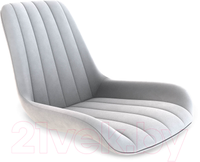 Стул Sheffilton SHT-ST37/S37 (серое облако/черный муар)