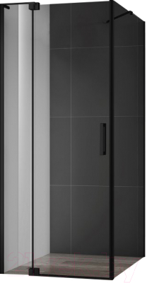 Душевой уголок Cezares SLIDER-AH-1-90-80/90-C-NERO - фото