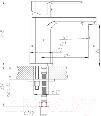 Смеситель Decoroom DR20011