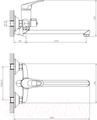 Смеситель Decoroom DR21043