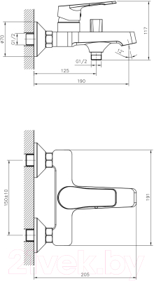 Смеситель Decoroom DR23036