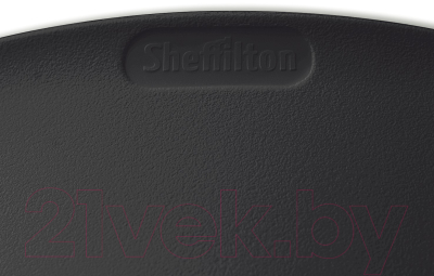 Стул барный Sheffilton SHT-ST19/S93 (черный/брашированный коричневый/черный муар)