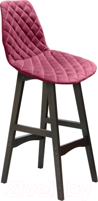 Стул барный Sheffilton SHT-ST29-C12/S65 (ежевичное вино/венге) - фото