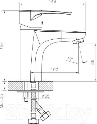 Смеситель Decoroom DR70011